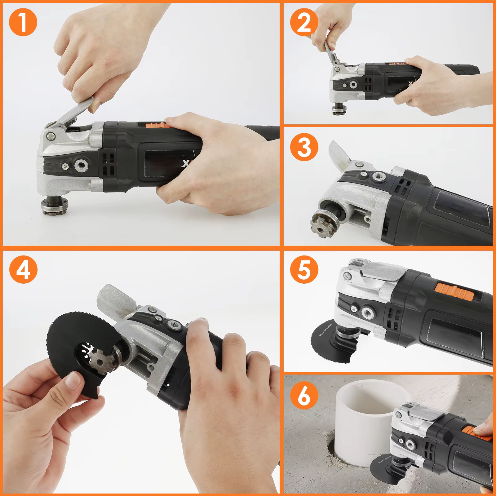 Lames de scie oscillantes multi-outils