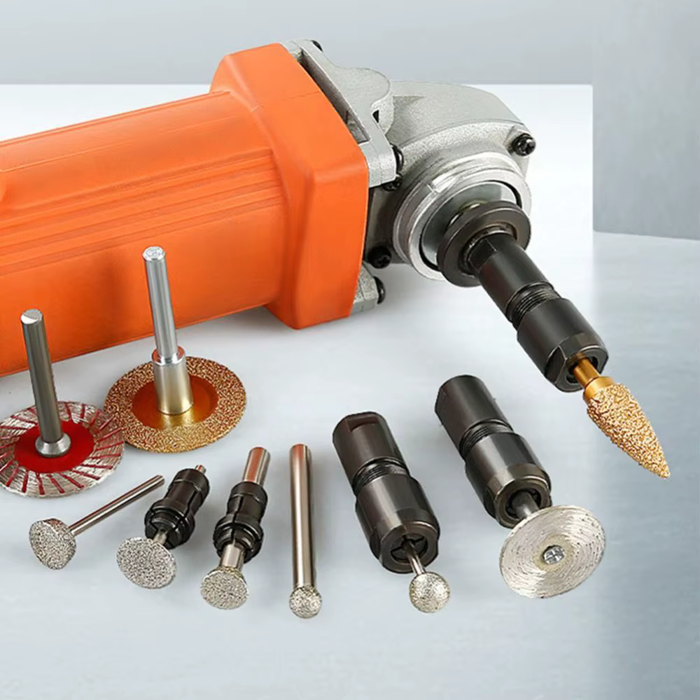 Adaptateur modifié pour meuleuse d'angle 3/6 mm