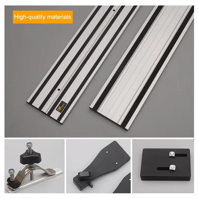 Rail de guidage universel double couche pour scie circulaire électrique