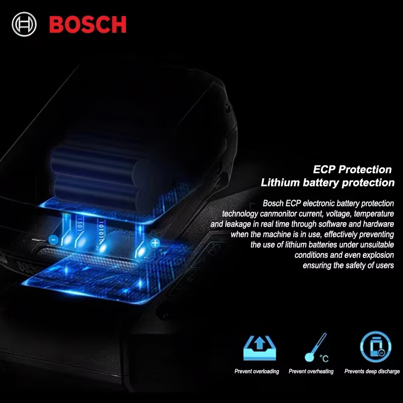 Batterie Bosch 18V, batteries de secours 18V et 6000mAh