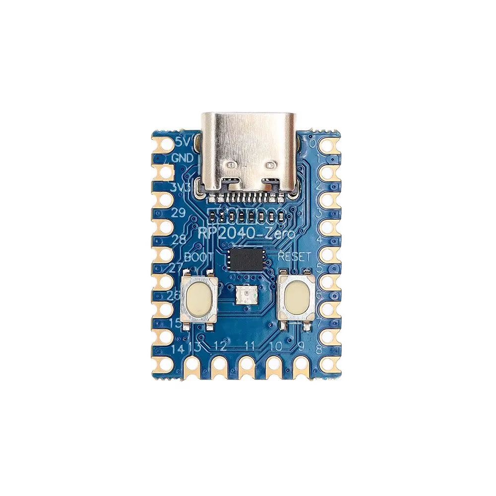 TENSTAR RP2040-Zero RP2040 pour microcontrôleur Raspberry Pi PICO Module de carte de développement double cœur 2 mo Flash RP2350