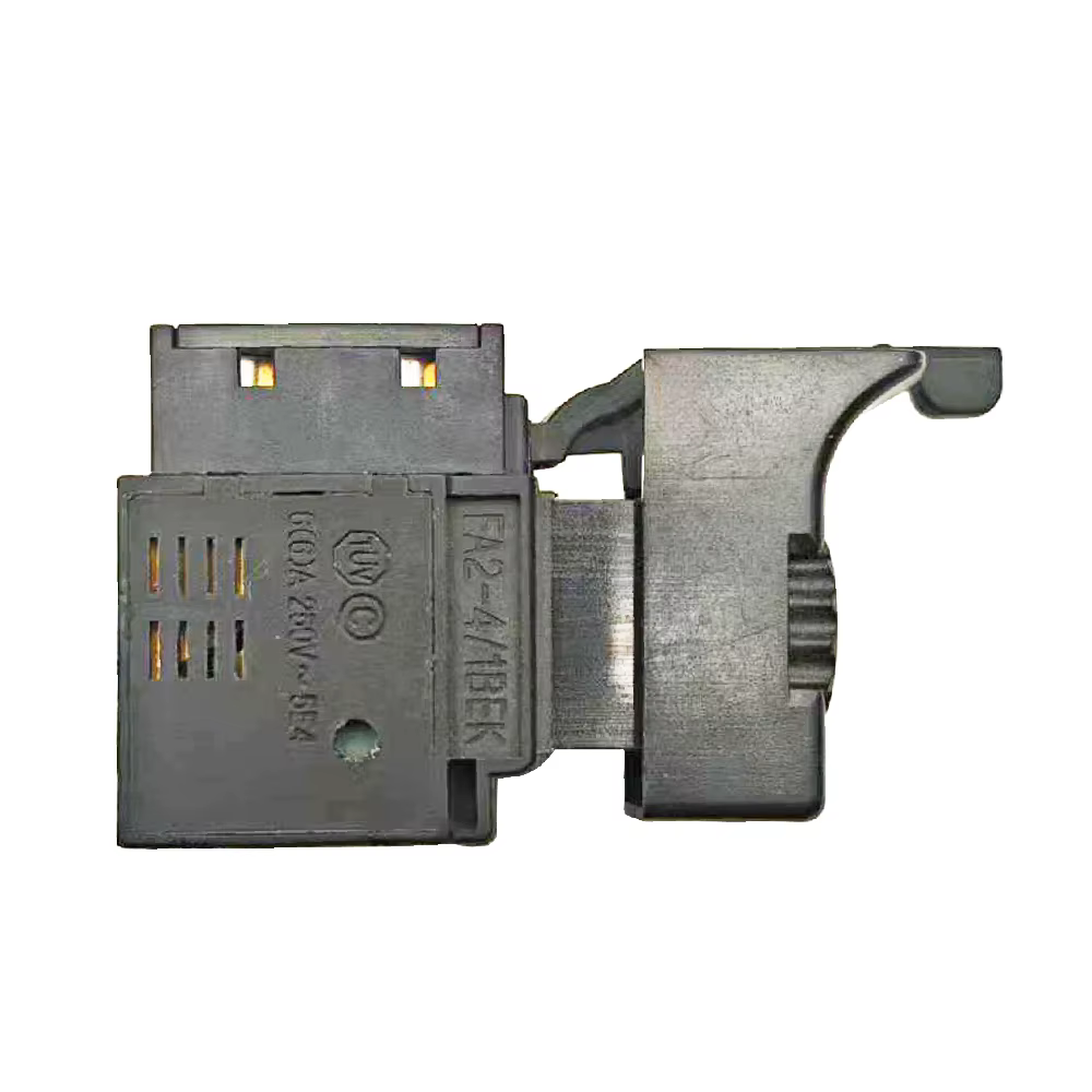 4/1BEK noir 6A 250V perceuse électrique contrôle de vitesse bouton de déclenchement interrupteur à gâchette avec petite