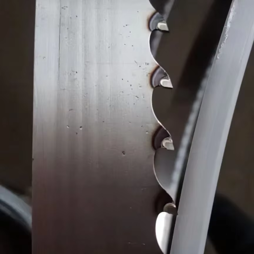 Lames de scie à ruban en alliage pour le travail du bois