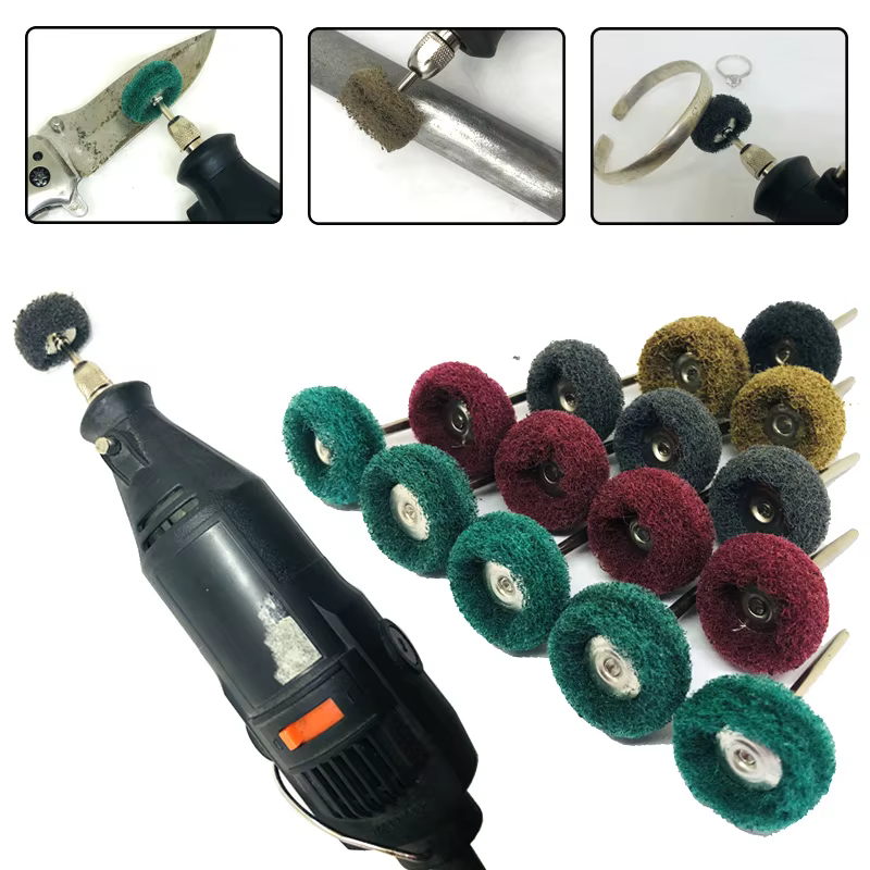 Mini perceuse, brosse Abrasive