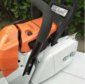Scie à chaîne essence électrique 3.9 KW avec Guide de 25 pouces 72.2cc MS381