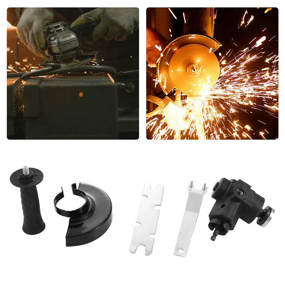 Kit de conversion durable pour meuleuse d'angle : Tête de découpe et de polissage pour perceuse électrique