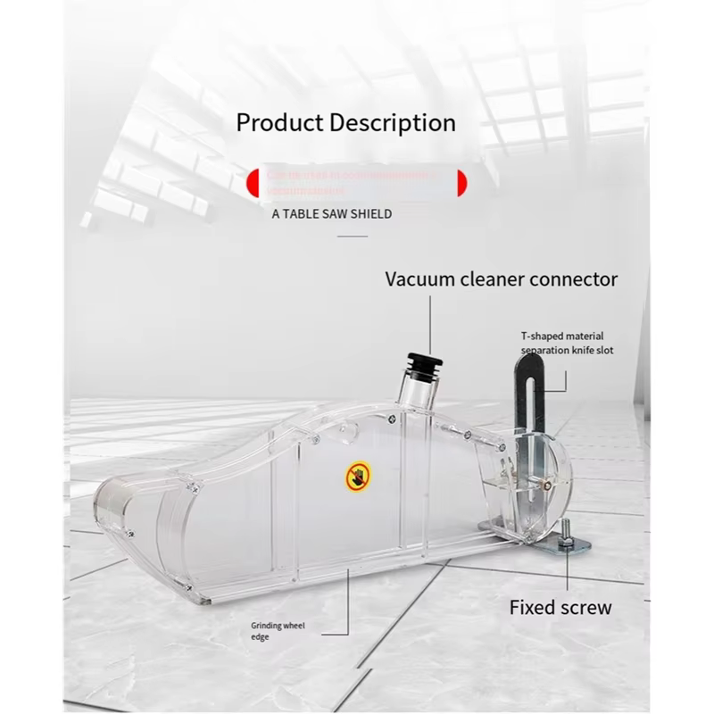 Scie circulaire électrique anti-poussière