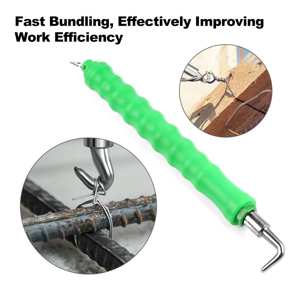 Outil automatique de clôture de torsion de fil métallique de béton de Twister de fil d'attache de barre d'armature pour la reliure des barres d'acier outils à main de crochet de fer
