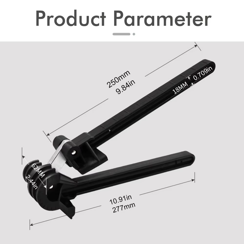 180 ° Cintreuse de tubes polyvalente 4 en 1