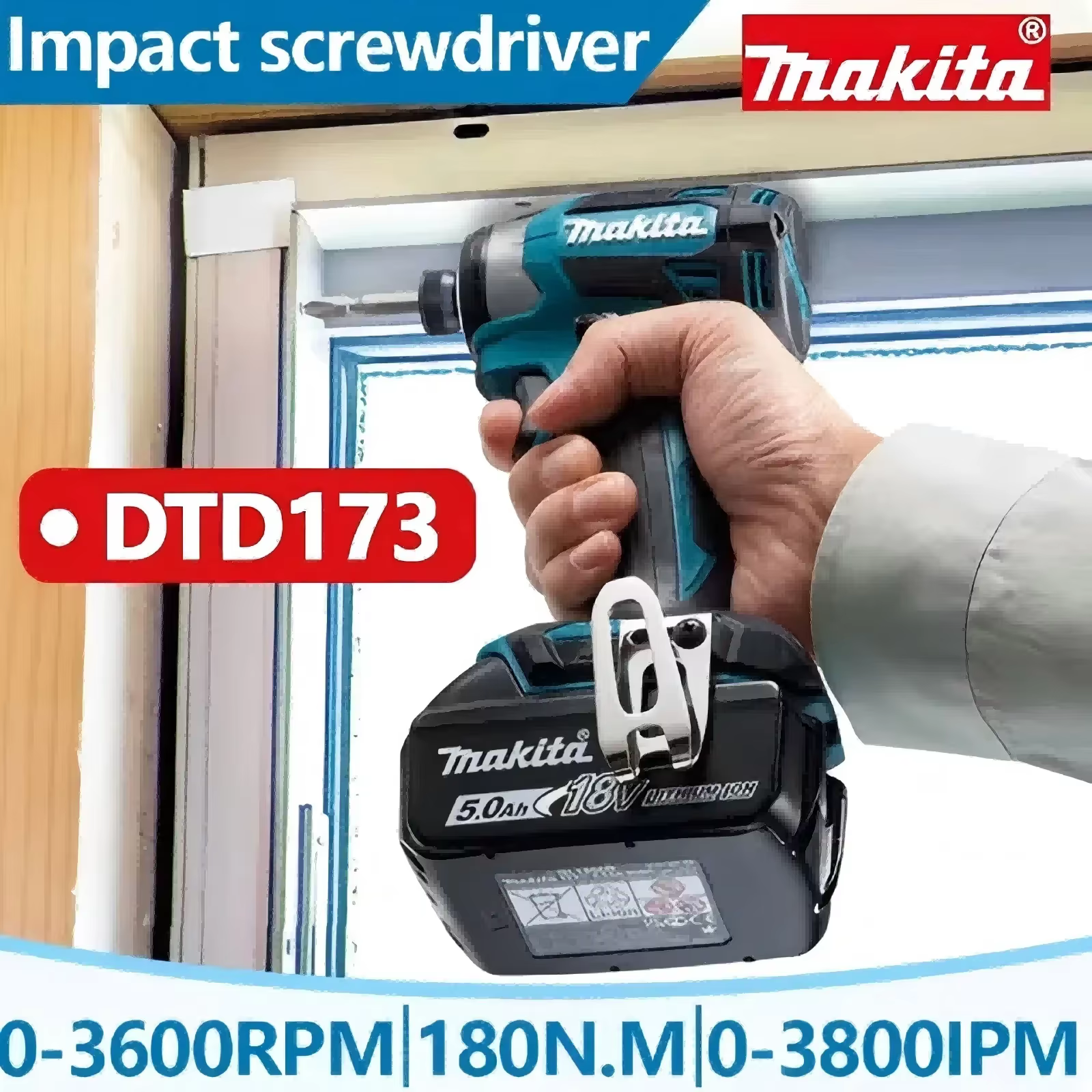 Perceuse à percussion sans fil Makita DTD173