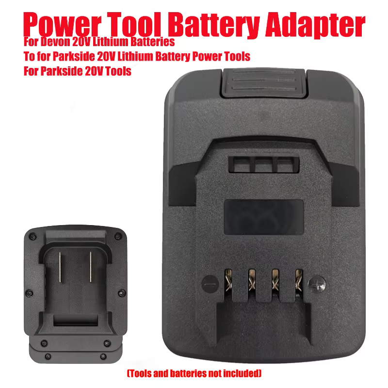 Adaptateur de batterie pour outils électriques Parkside 20V