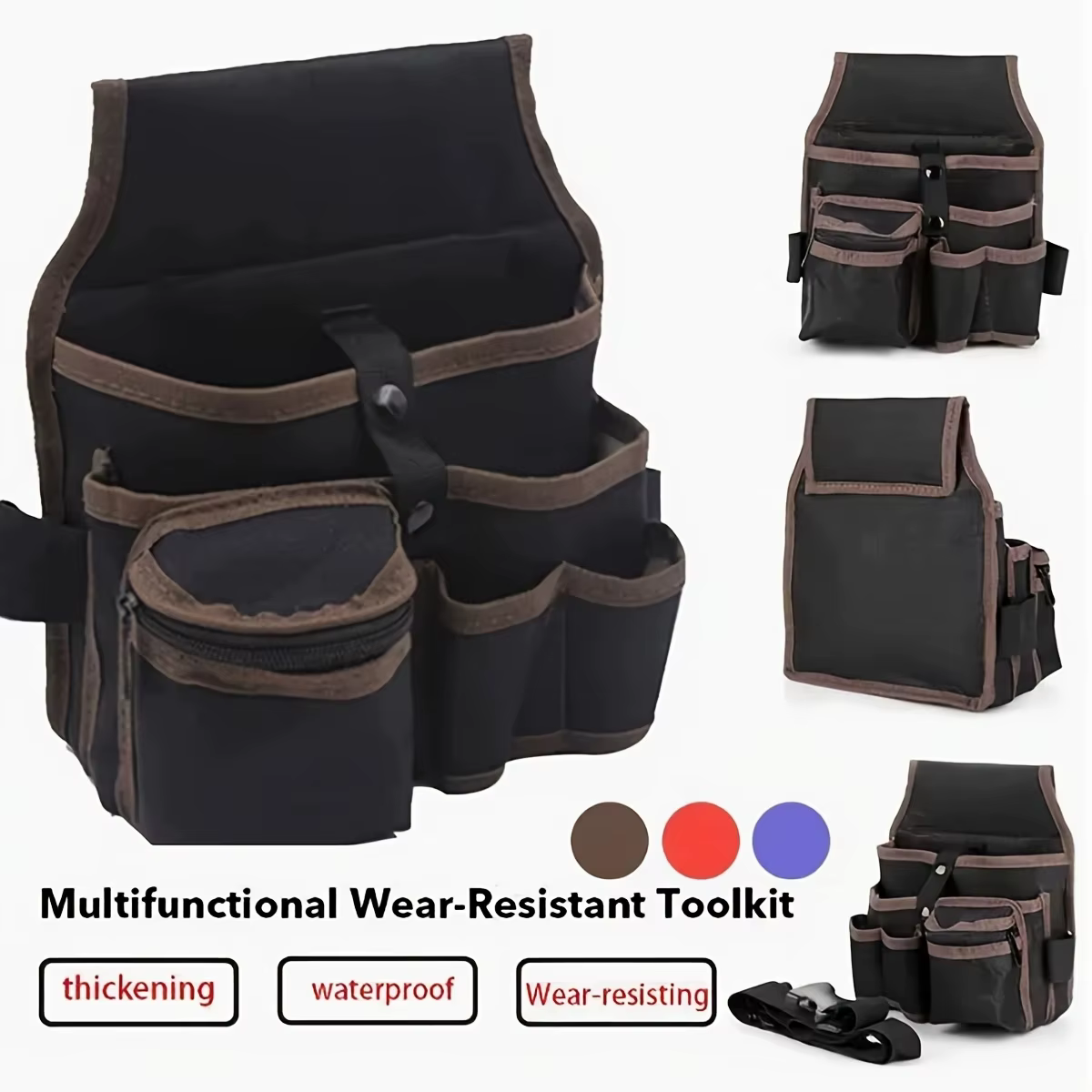 Sac à outils pour électricien et menuisier