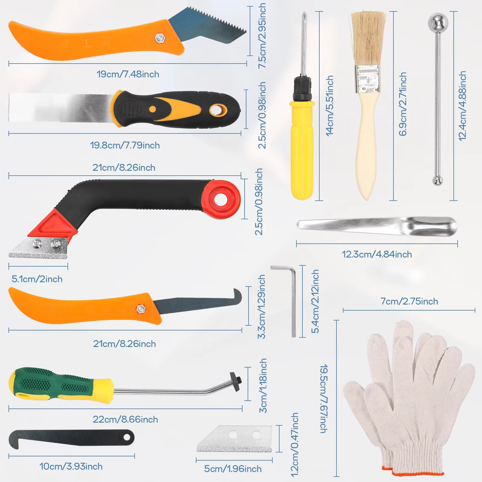 Ensemble d'outils d'élimination du coulis
