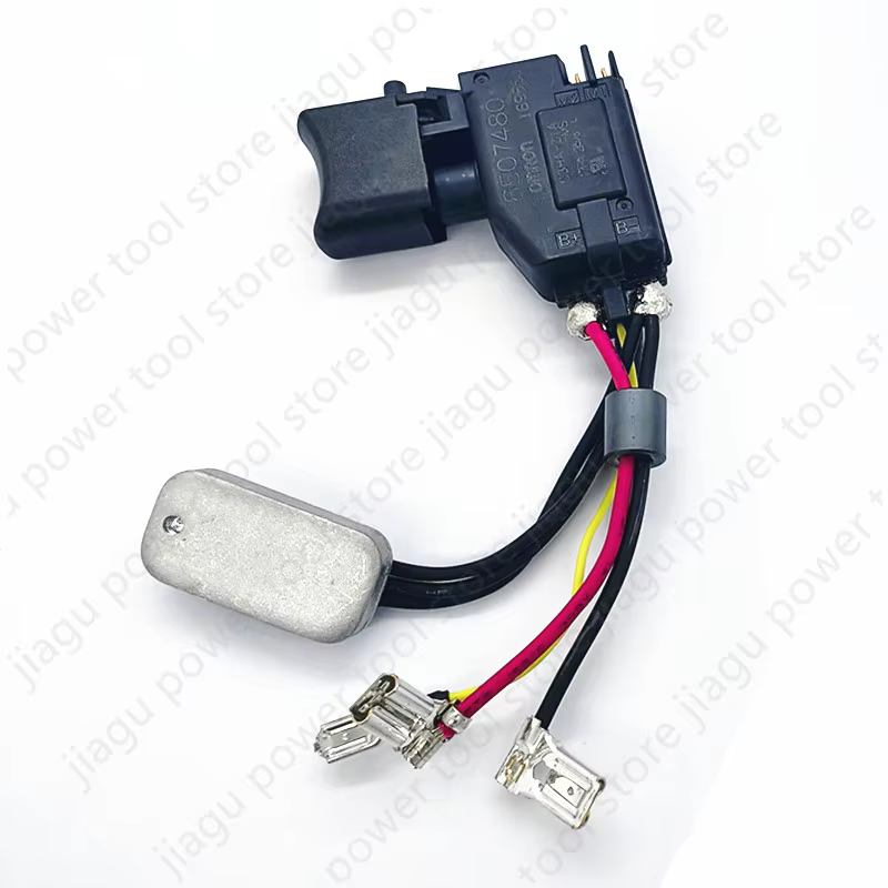 Interrupteur pour Makita DHP343 DDF343 BHP343 DHP453 DHP453RFE DF453D DDF453RFE DDF453 BHP453 BDF453 6506751 6507480 632A23-2 632A24-0