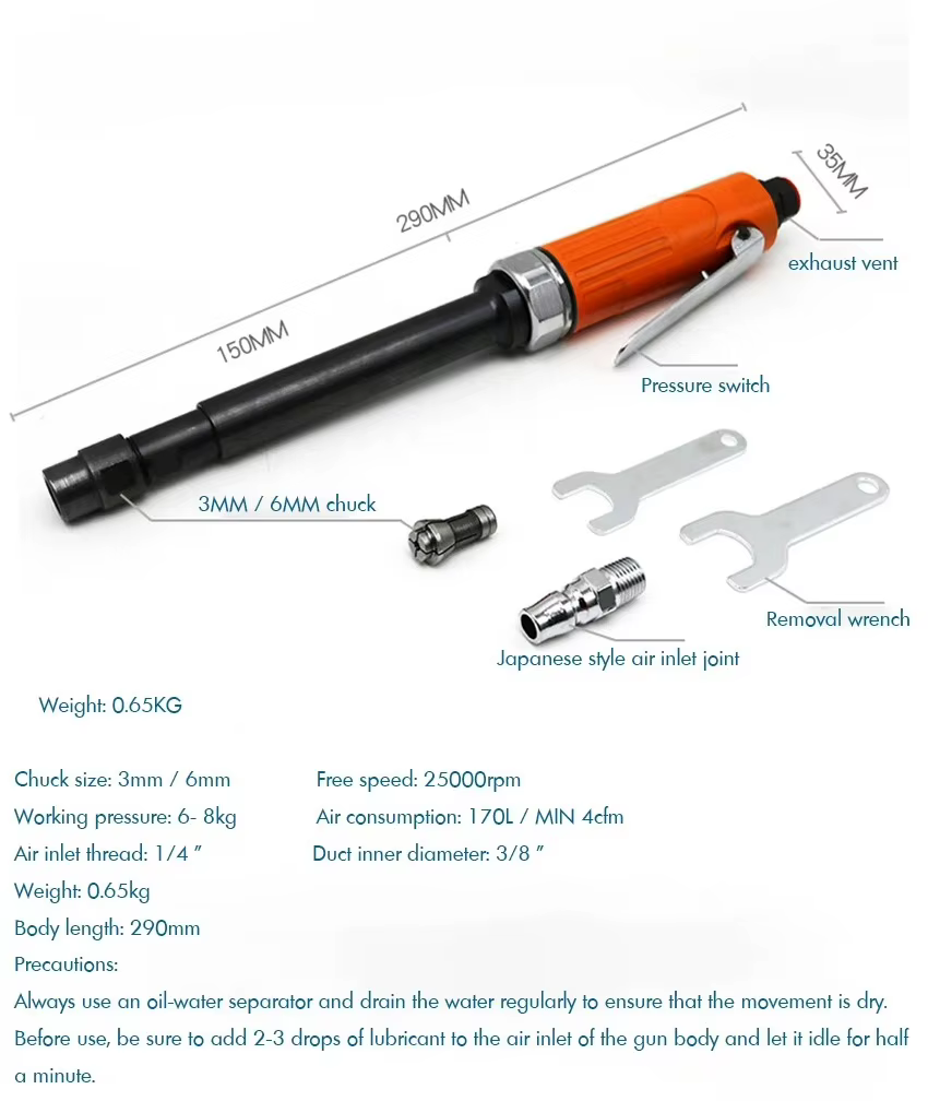 Rainbow Air Die Grinder