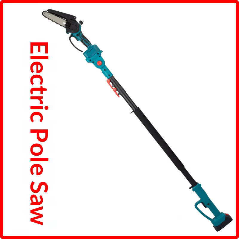Sécateur électrique télescopique pour branches hautes