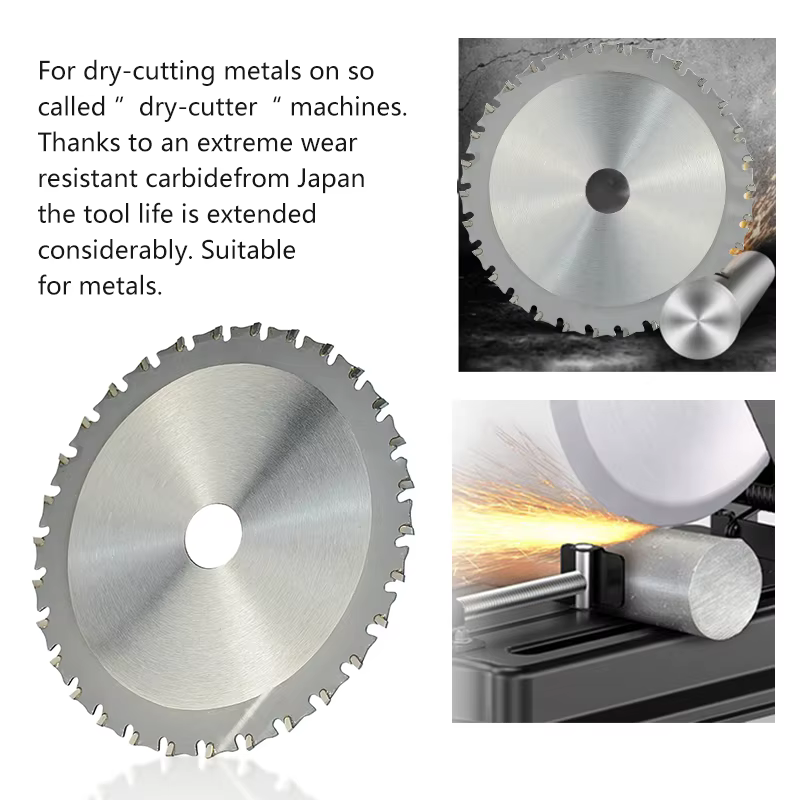 Lames de scie circulaire CMCP 150-355mm pour la découpe des métaux