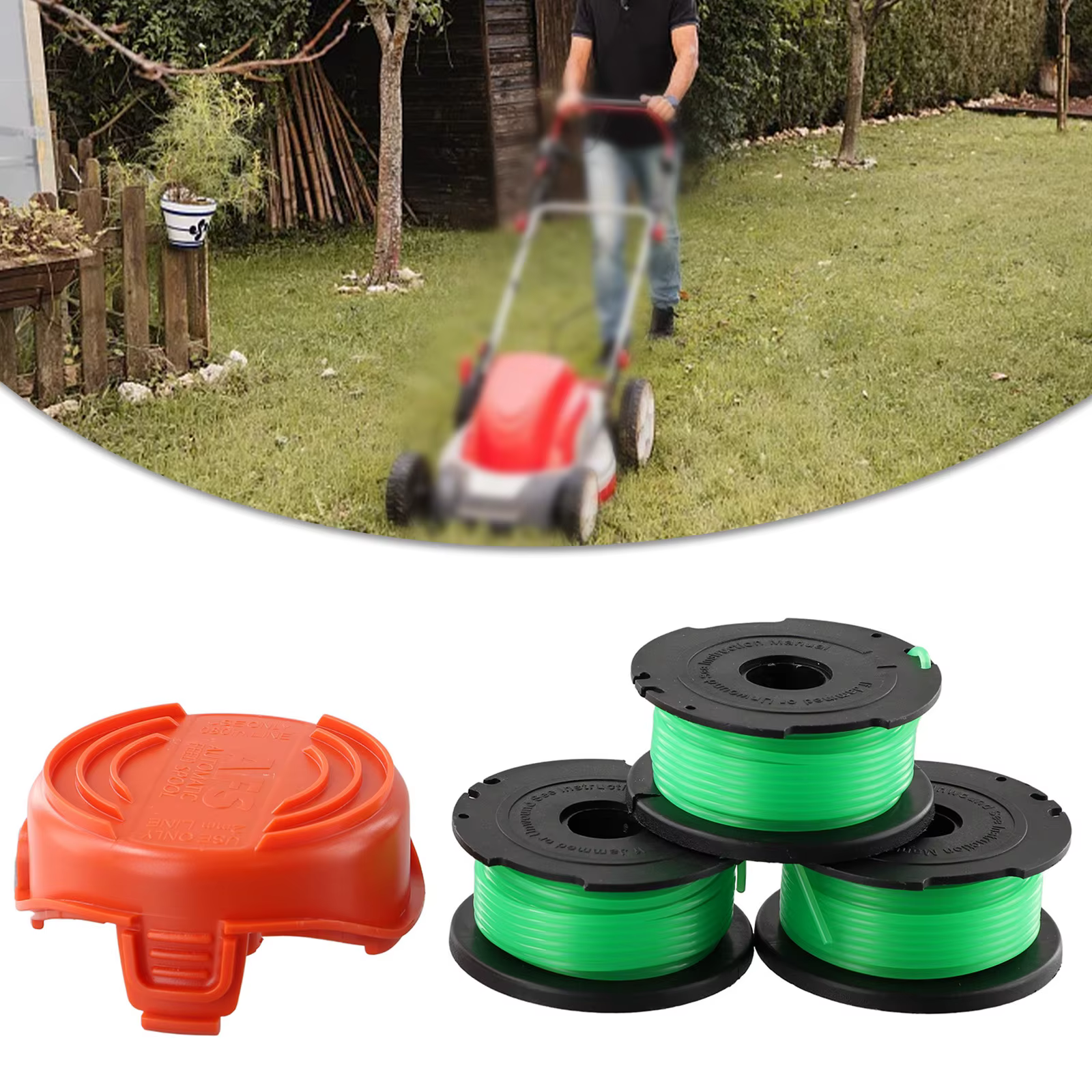 1 * capuchon de bobine + 3 * bobines ligne