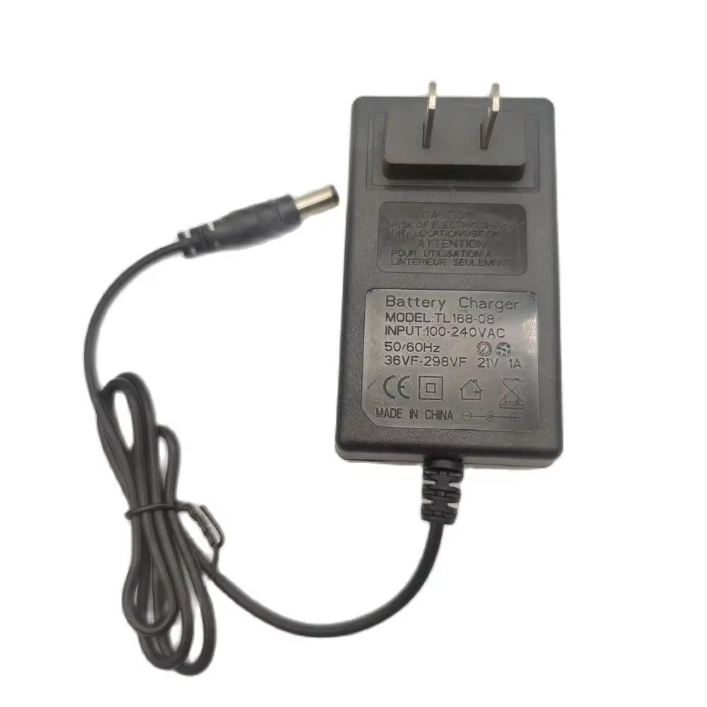 Chargeur de batterie au Lithium 21V 1A pour perceuse électrique