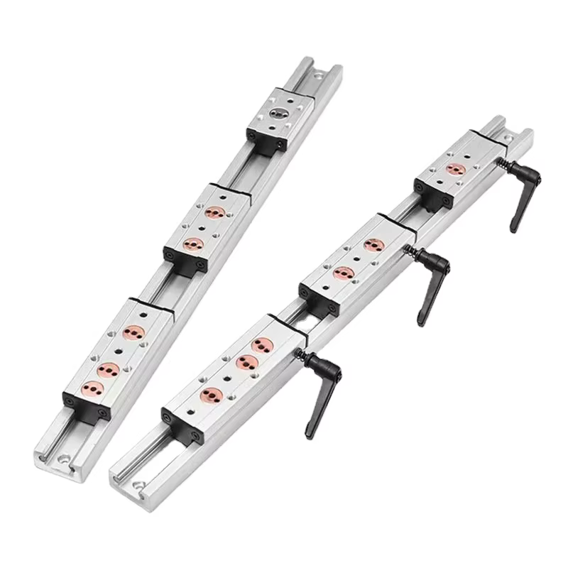 Guide linéaire à double axe intégré 28mm, glissière à roulettes SGR10 bloc SGB10 longueur de guidage SGR10 300 400 500 600 700