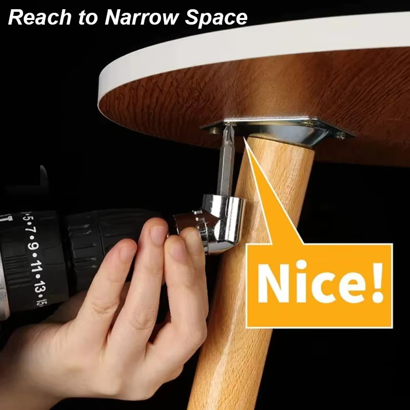 Adaptateur de tournevis pour perceuse d'angle