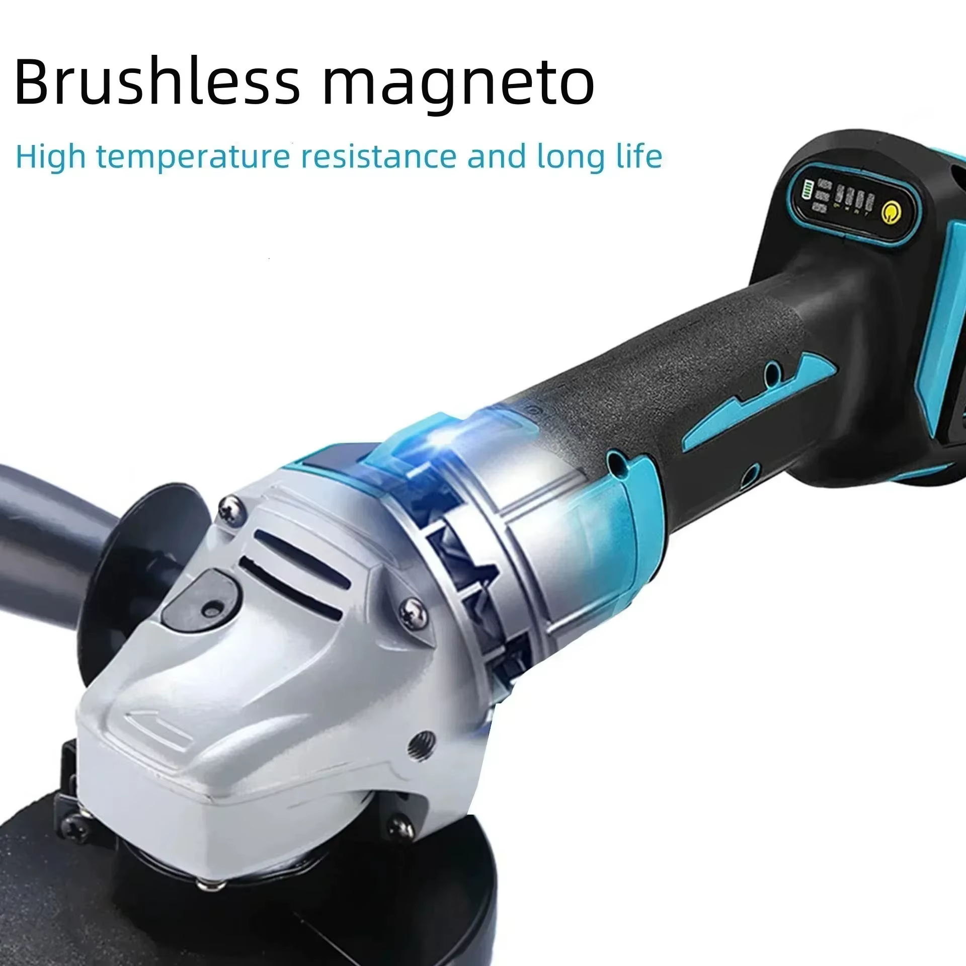 Meuleuse d'angle sans fil Makita DGA404 à 4 vitesses | Outil électrique sans fil 18V LXT pour la découpe et le