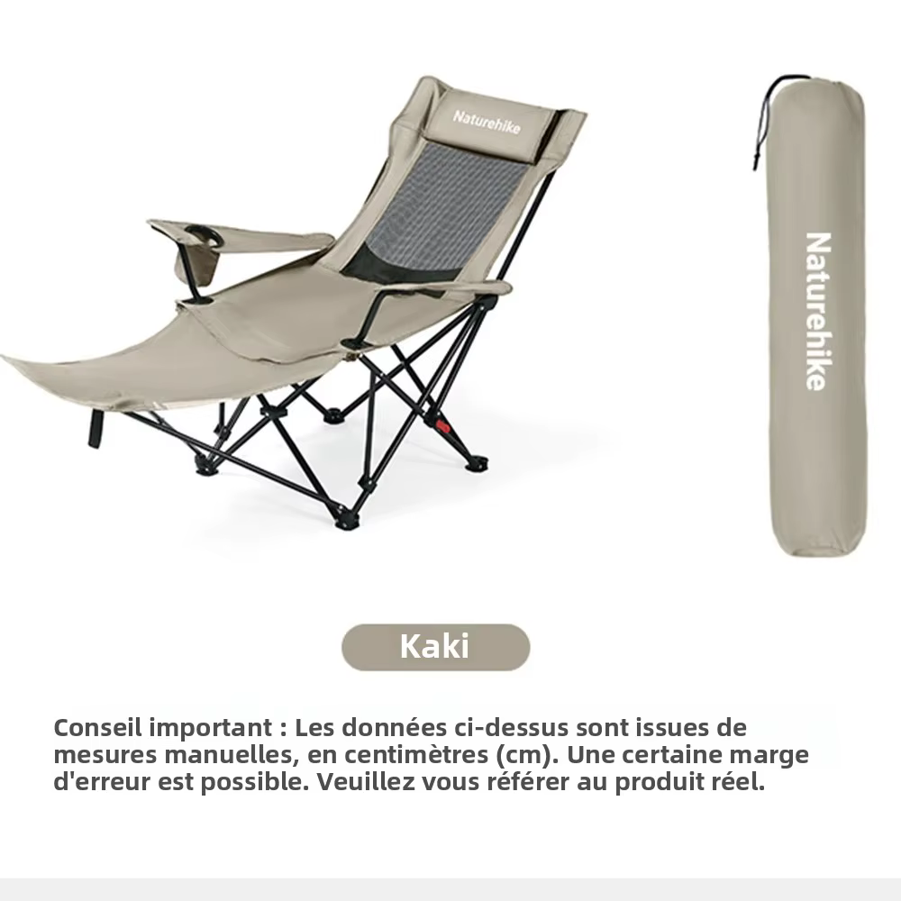 1 pièces chaise longue pêche en plein air Camping chaises de mer chaise longue pliante chaises de plage sieste bureau chaise longue pliante