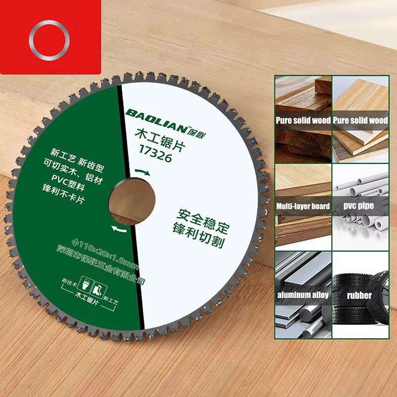 Disque de coupe multifonctionnel 110 mm pour meuleuse d'angle