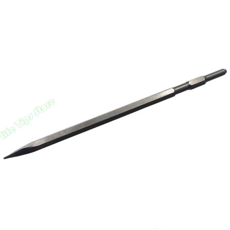 G5AB 600mm burin électrique marteau perforateur pointe rainurée ciseau plat outil à main pour béton brique mur roche accessoires
