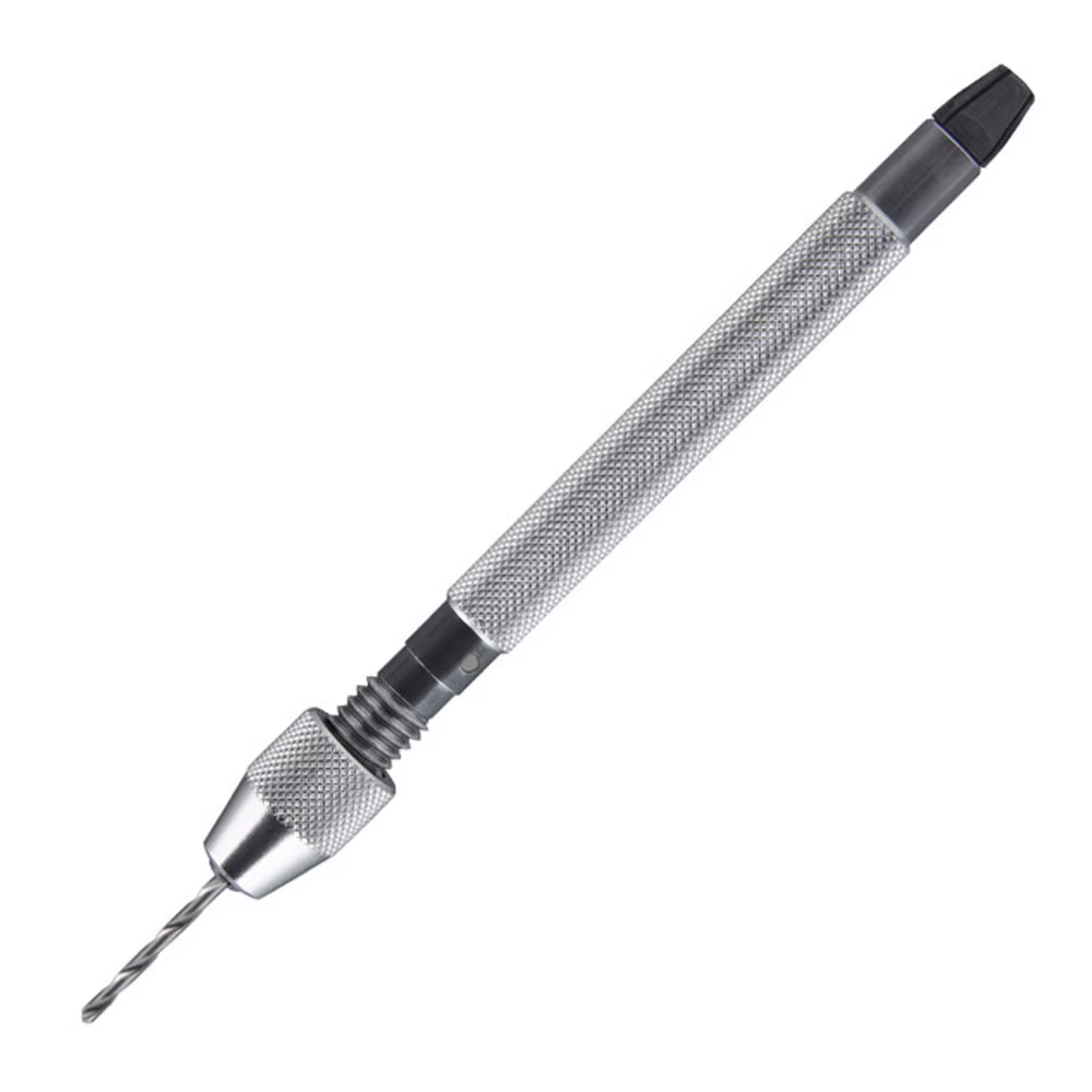 DB.6892 3 en 1 acier inoxydable robuste tournevis pivotant perceuse broche étau montre couronne Tube mandrin outils pour horlogers
