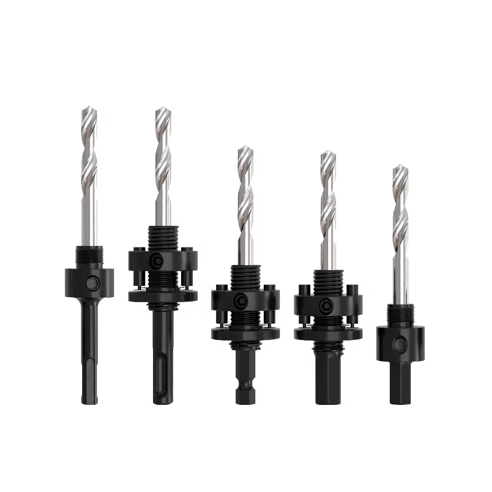 Foret à bois A2/A4, adaptateur SDS Plus et hexagonal pour scie cloche bimétallique