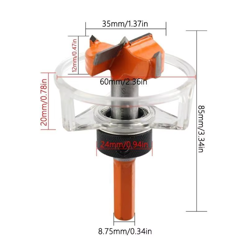 Y1UD – foret 35mm, scie cloche pour le travail du bois