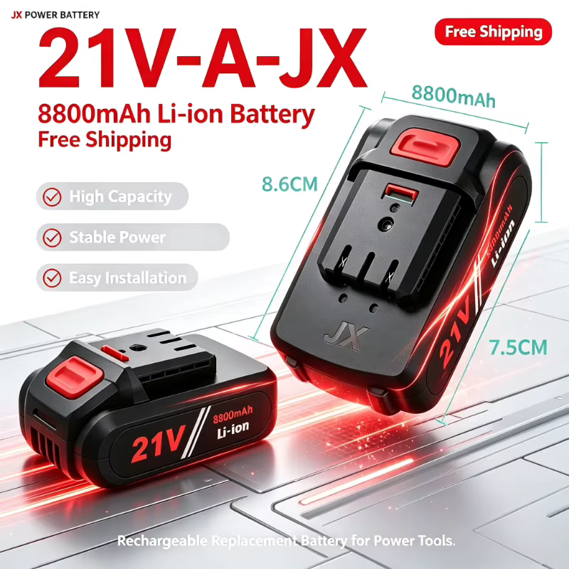 Nouvelle batterie 21V 36V 9.8Ah pour perceuse électrique