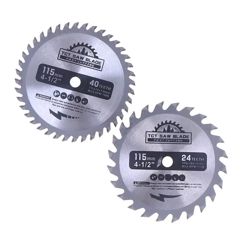 Lame de scie circulaire 115mm 24T/40T