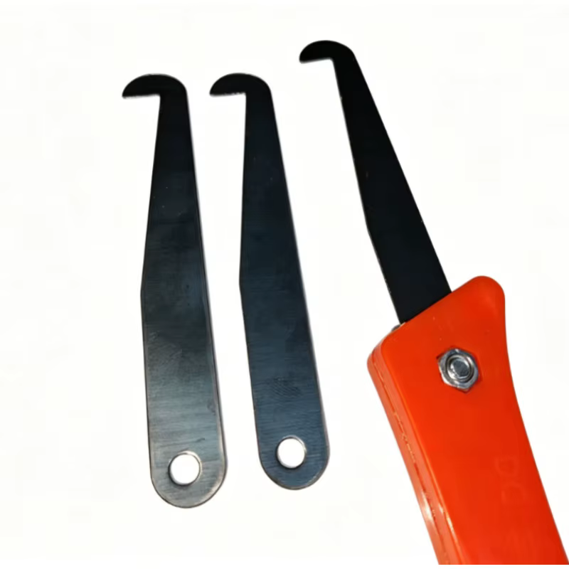 Outil de réparation de joints de carrelage, couteau à crochet en acier tungstène, outil de rainurage professionnel pour le nettoyage et l'élimination de la vieille coulis, outils manuels