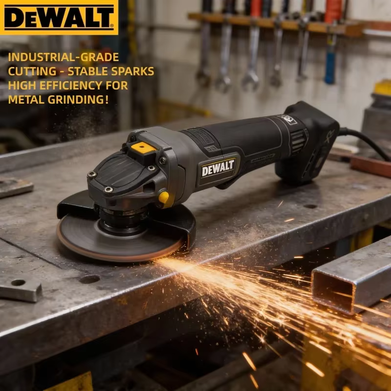 DEWALT DCG406 Meuleuse d'angle à tête plate 125 mm