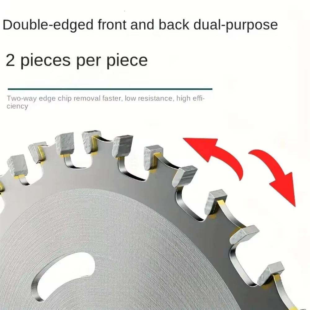 Lame de scie circulaire en carbure de tungstène de 5 pouces (125 mm) à 40 dents