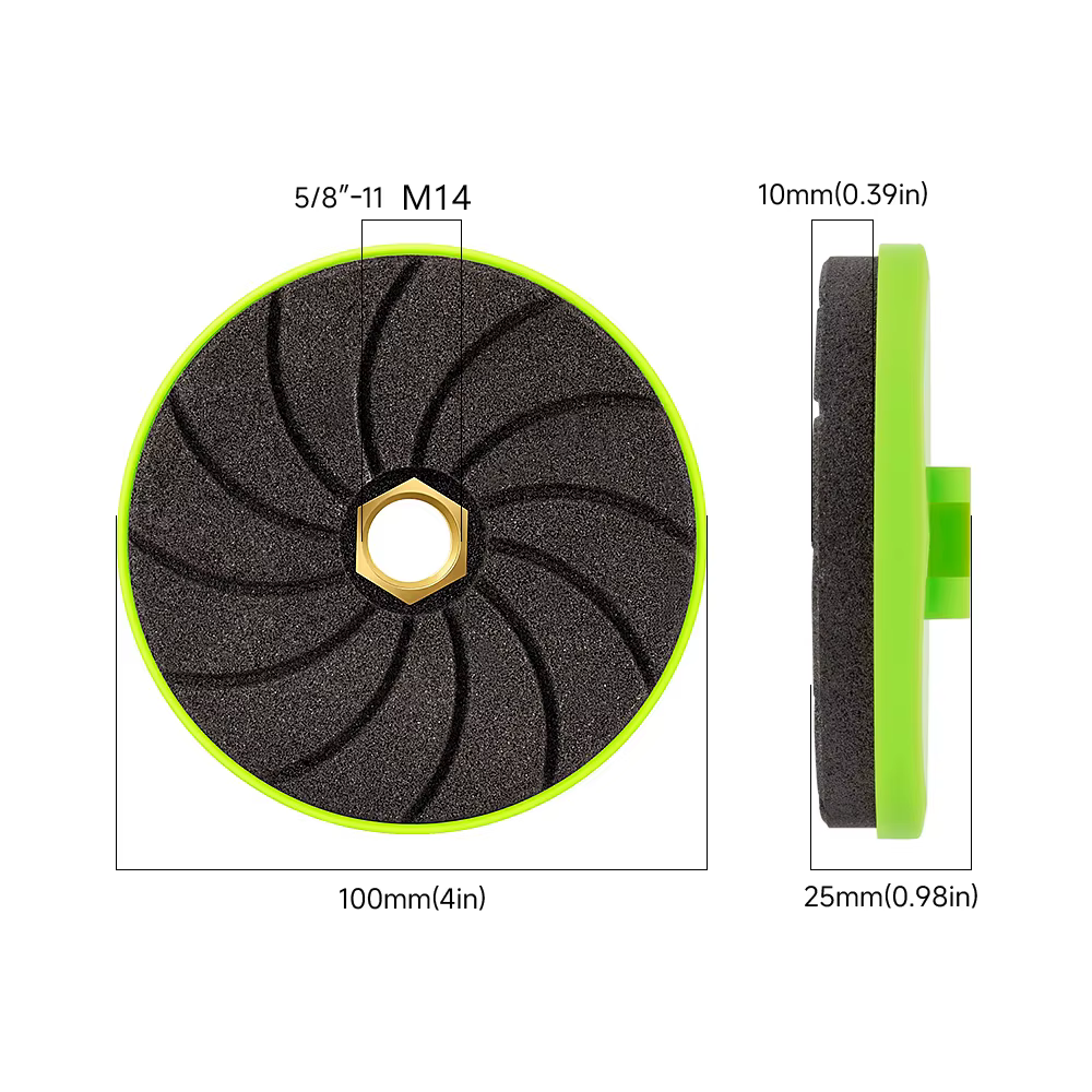 LOZLIN 3 disques diamantés de 4 pouces pour meulage