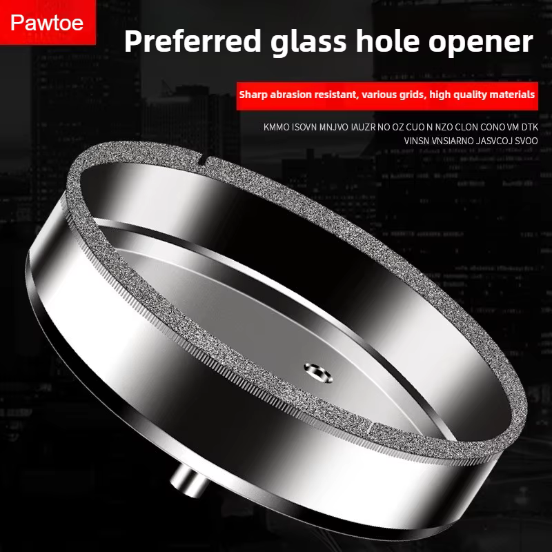 10 pièces 3-50mm diamant enduit foret scie cloche pour verre marbre granit pierre carrelage céramique trou