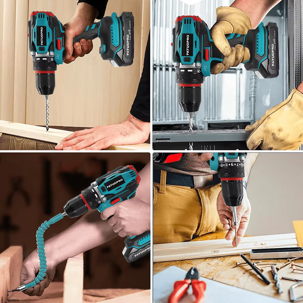Makita – perceuse électrique sans balais à 2 vitesses
