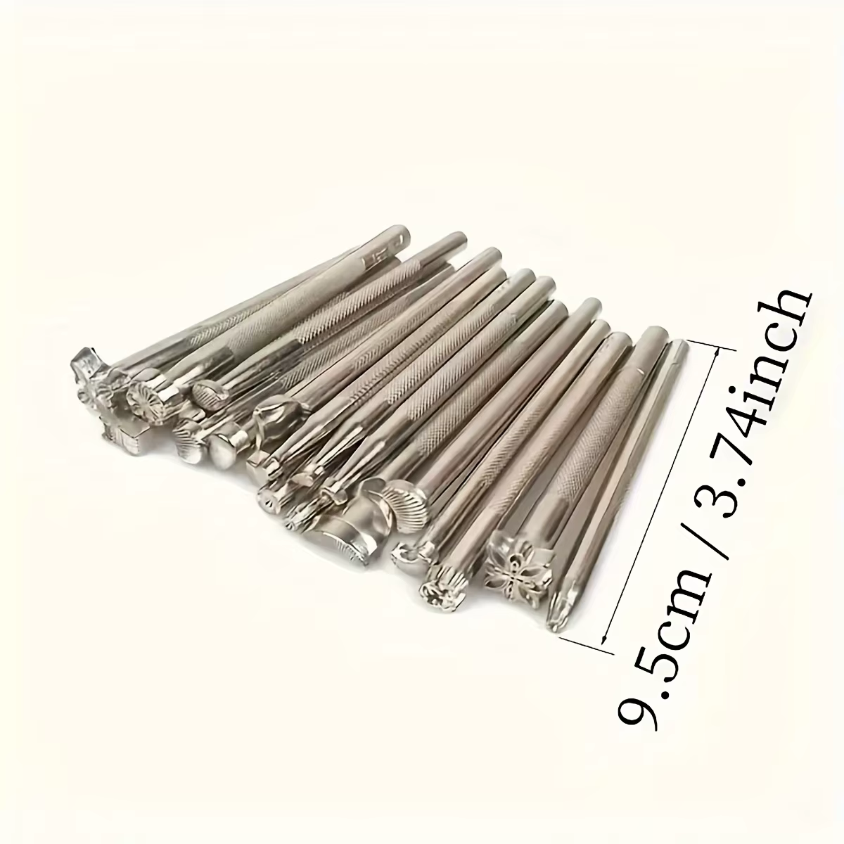 Ensemble d'outils de bricolage en cuir 20 pièces-outils d'impression, de poinçon, de sculpture et de gaufrage de sacs