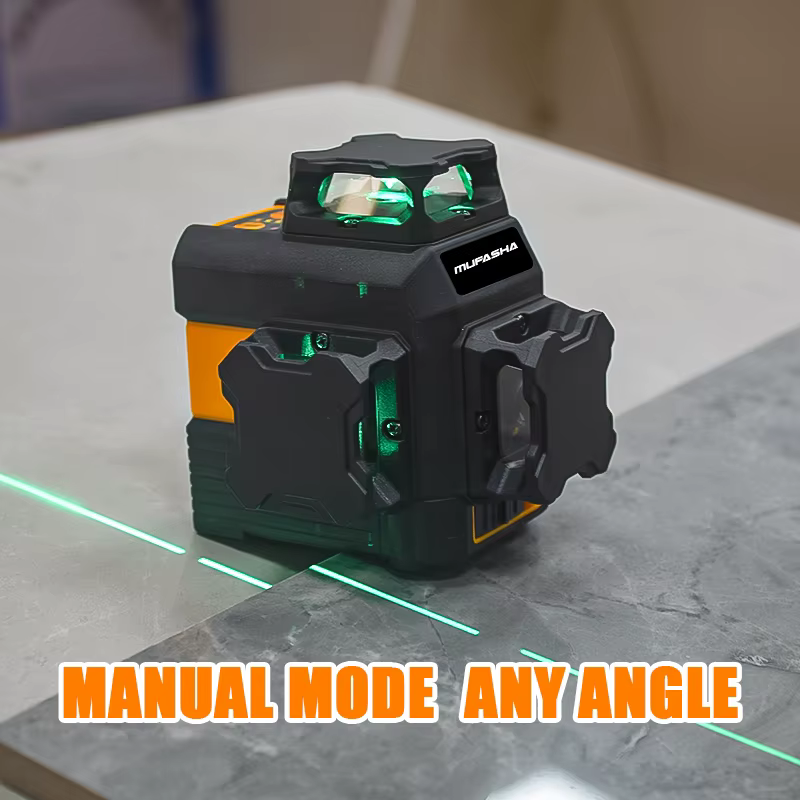 Niveau laser auto-nivelant 12 lignes vertes