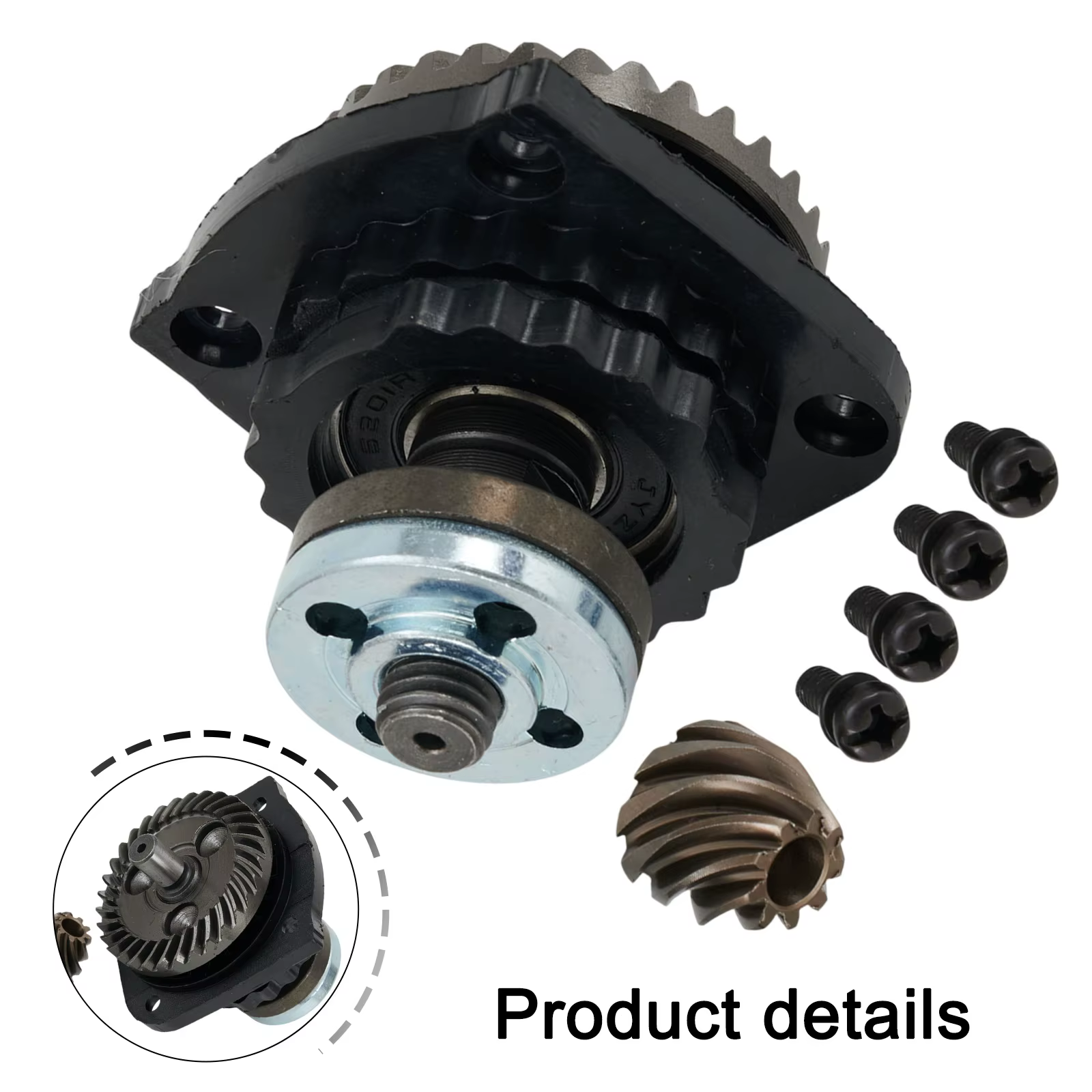 Ensemble d'engrenages pour meuleuse d'angle / Accessoires de remplacement pour outil électrique de meulage GWS6-100