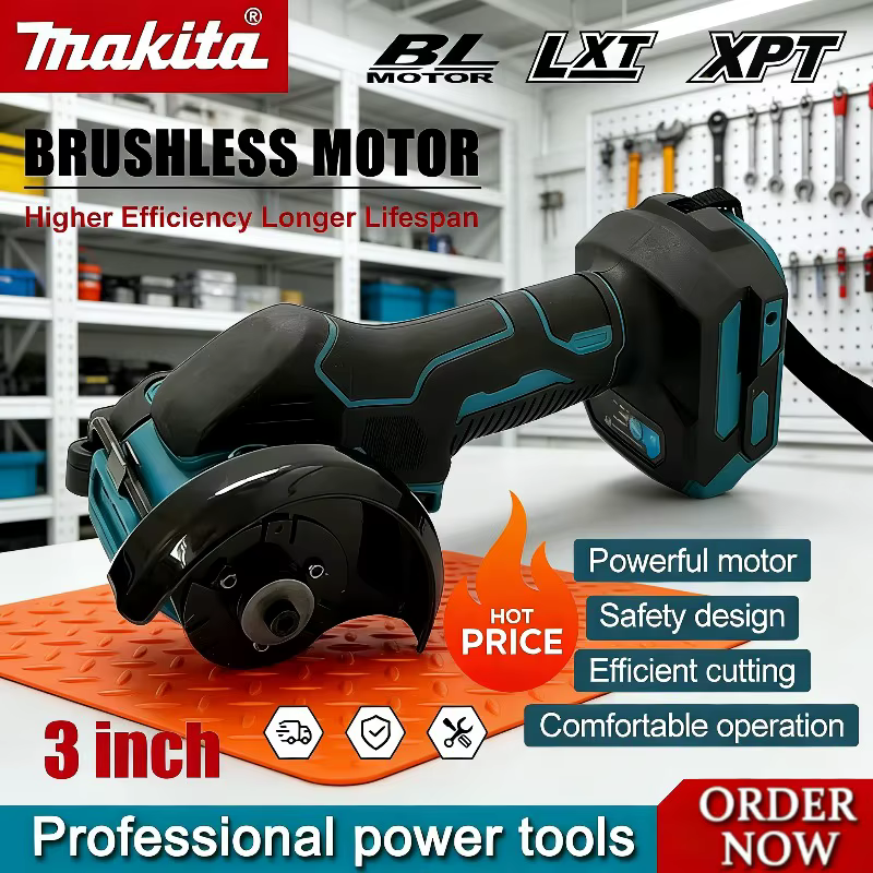 Scie circulaire électrique miniature rechargeable Makita de 3 pouces
