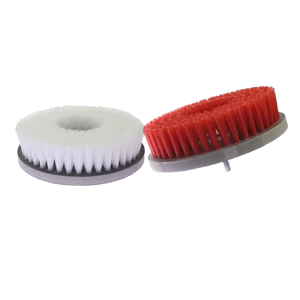 Brosse de perceuse à récurer électrique
