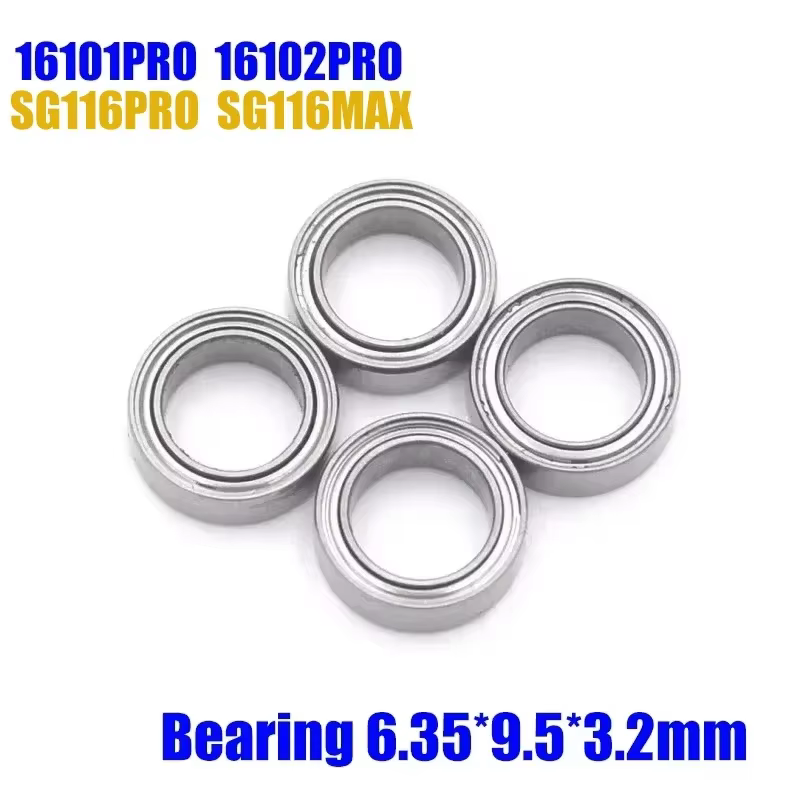 SCY 16101PRO 16102PRO SG116MAX 1/16 RC sièges de roue avant et arrière en métal automobile 6320 6321 pièces d'origine améliorées