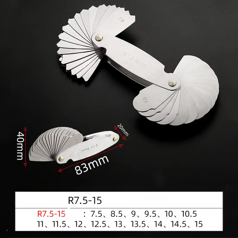 Outil de mesure de rayon de cercle haute précision 0