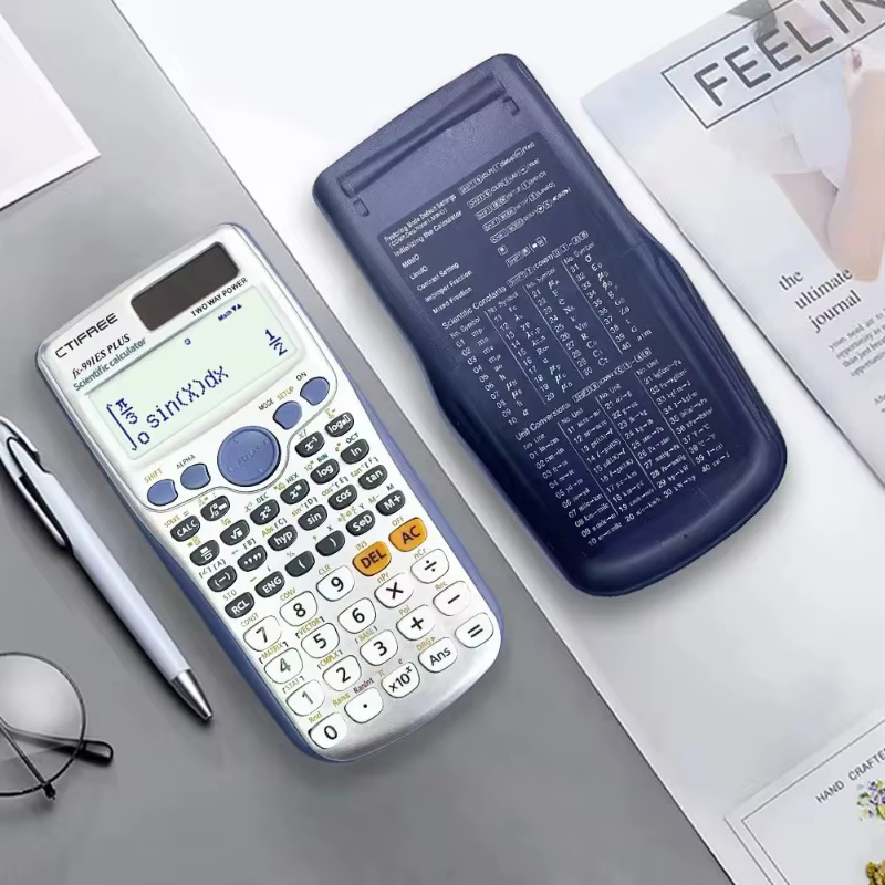 Calculatrice multifonctionnelle très vendue avec 417 fonctions pour résoudre des équations complexes lors des examens universitaires et scolaires