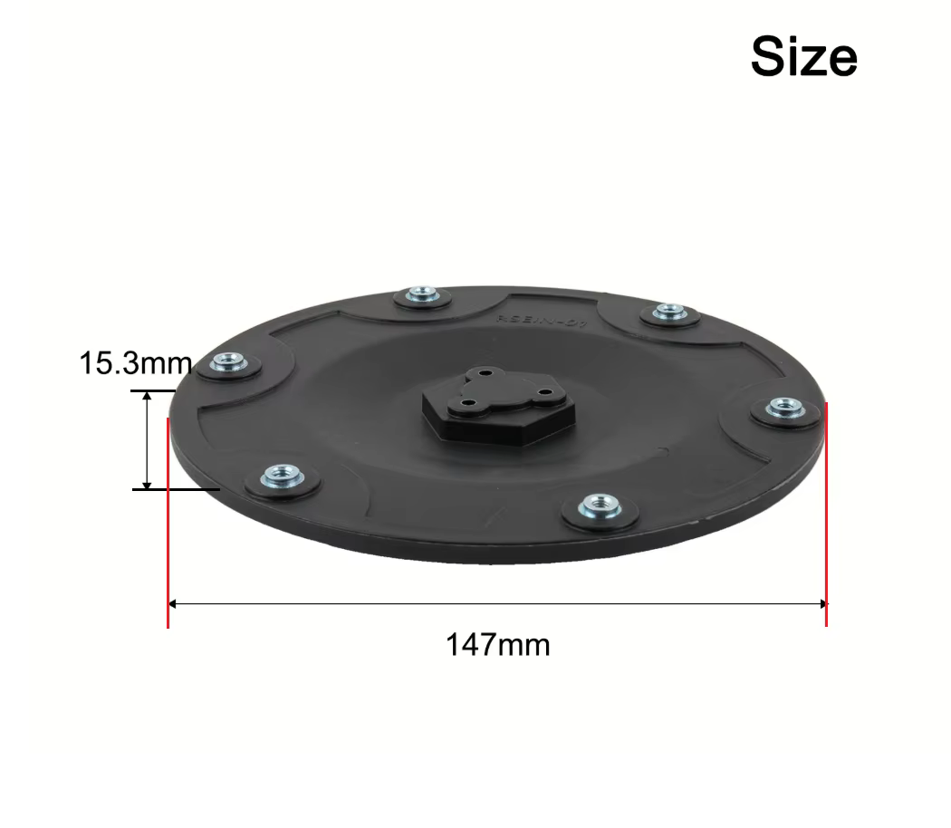 Disque de coupe pour robot tondeuse RSEIN-01 compatible avec Einhell Freelexo Cam 500 Power X Brush