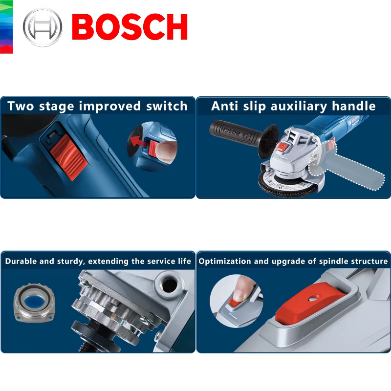 Original BOSCH GWS 800 meuleuse d'angle filaire Portable polisseuse Machines